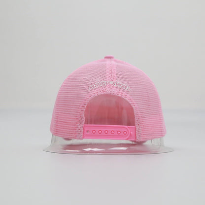 “IM JUST A GIRL” PINK TRUCKER CAP 2.0