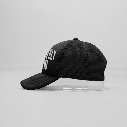 “PRIVATELY PAID” BLACK SIGNATURE TRUCKER CAP 2.0