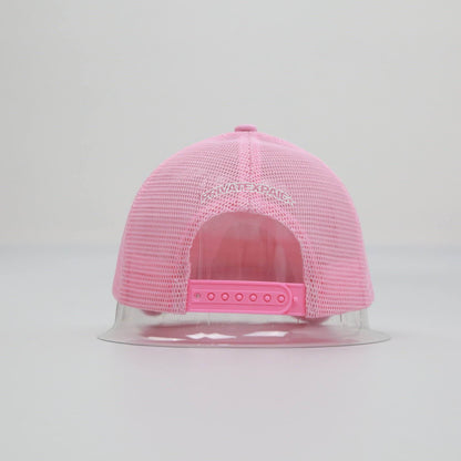 "PRIVATELY PAID” PINK TRUCKER CAP 2.0